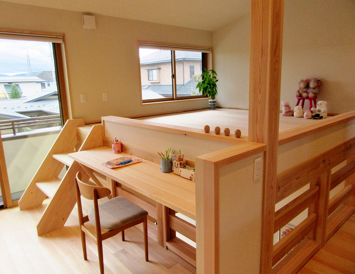 サイト工業　はぐくみの木の家(宮城・福島） 【4200万円/ハイグレード住宅/間取り図有】要望を隅々取り入れたOMソーラーのあるエコで快適な二世帯住宅の建築実例画像4