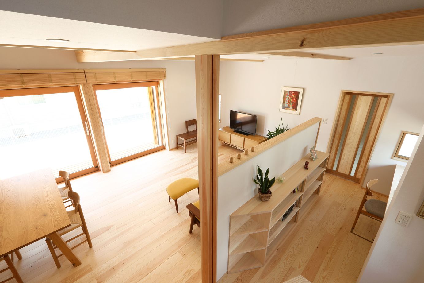 サイト工業　はぐくみの木の家(宮城・福島） 【2100万円/間取り図有】一年中快適で暖かくて、家族の絆もはぐくむ「薪ストーブ」の家の建築実例画像6