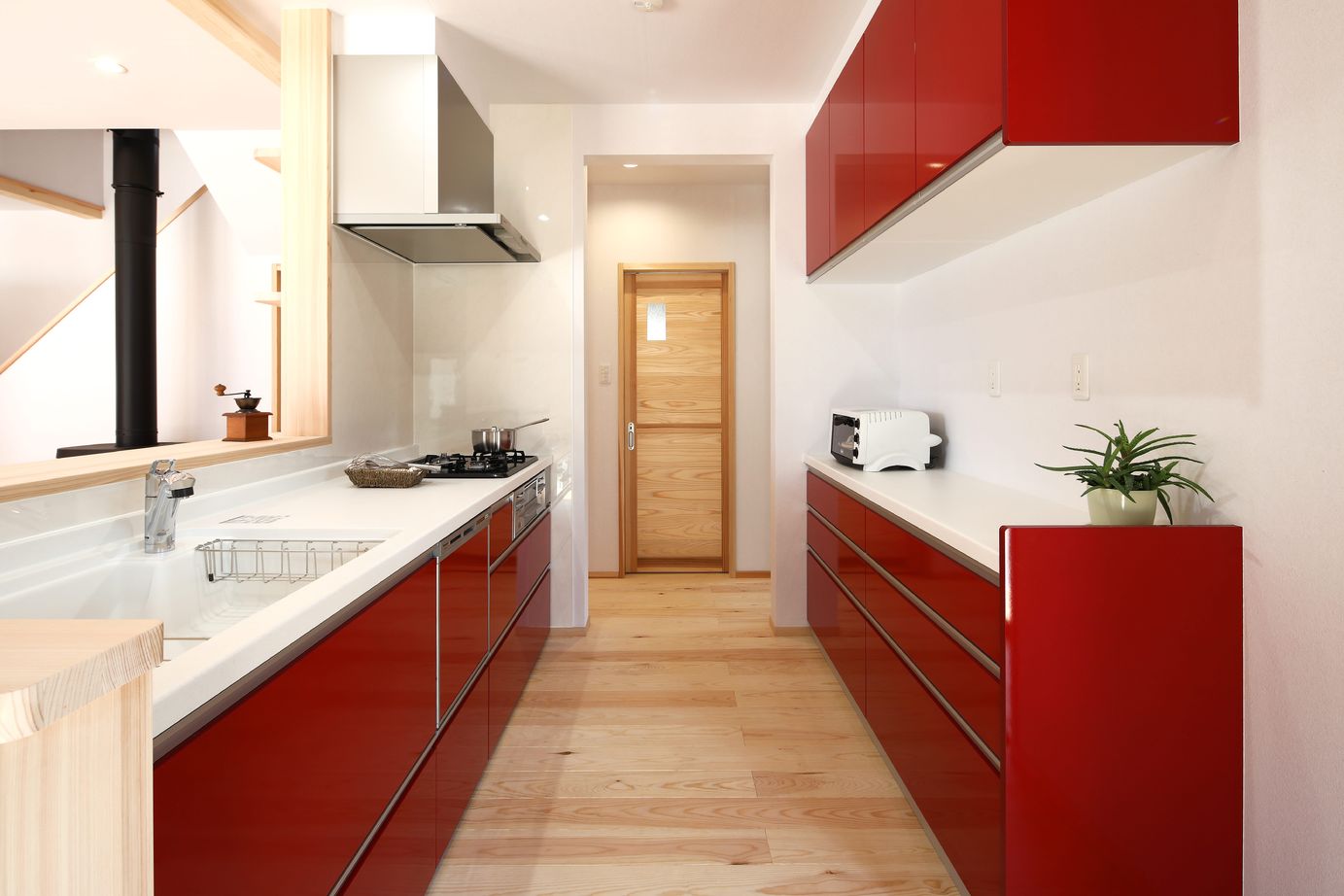 サイト工業　はぐくみの木の家(宮城・福島） 【2100万円/間取り図有】一年中快適で暖かくて、家族の絆もはぐくむ「薪ストーブ」の家の建築実例画像7