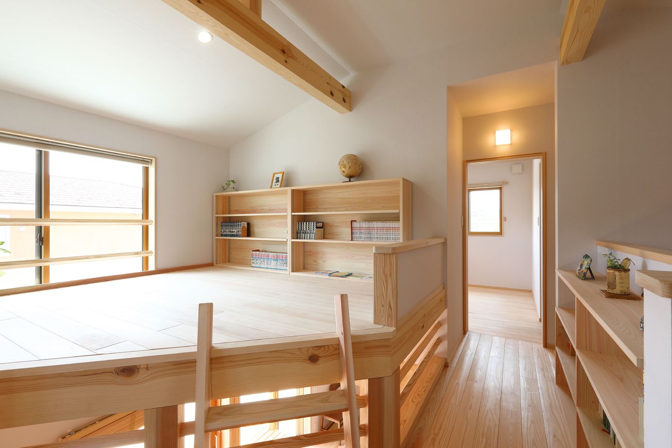 サイト工業　はぐくみの木の家(宮城・福島） 【2100万円/間取り図有】一年中快適で暖かくて、家族の絆もはぐくむ「薪ストーブ」の家の建築実例画像9