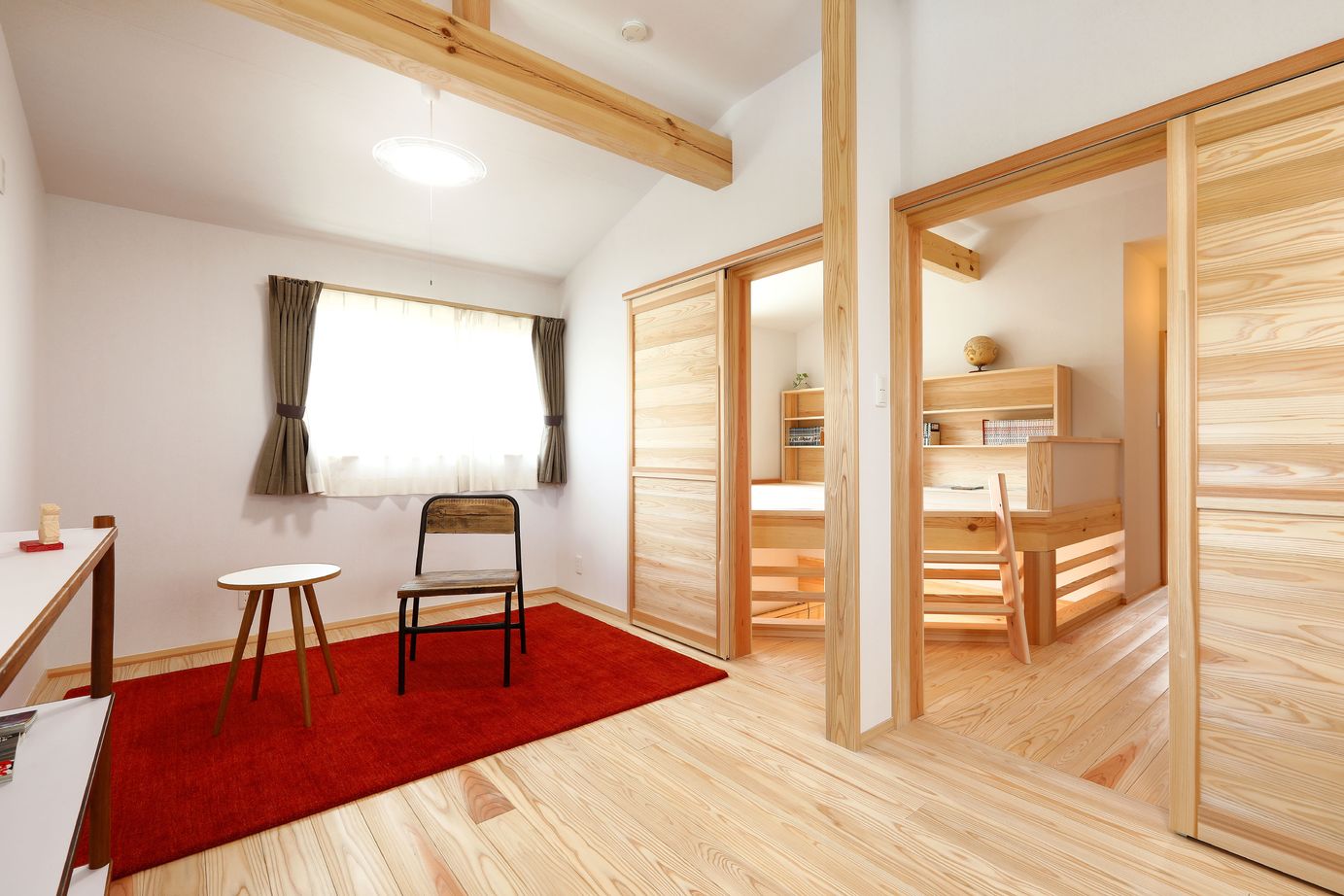 サイト工業　はぐくみの木の家(宮城・福島） 【2100万円/間取り図有】一年中快適で暖かくて、家族の絆もはぐくむ「薪ストーブ」の家の建築実例画像10