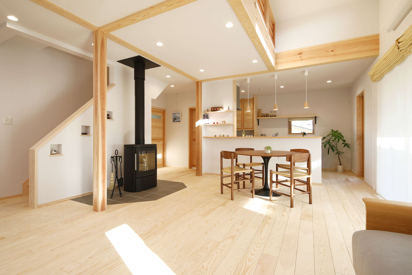 サイト工業　はぐくみの木の家(宮城・福島）の建築実例画像