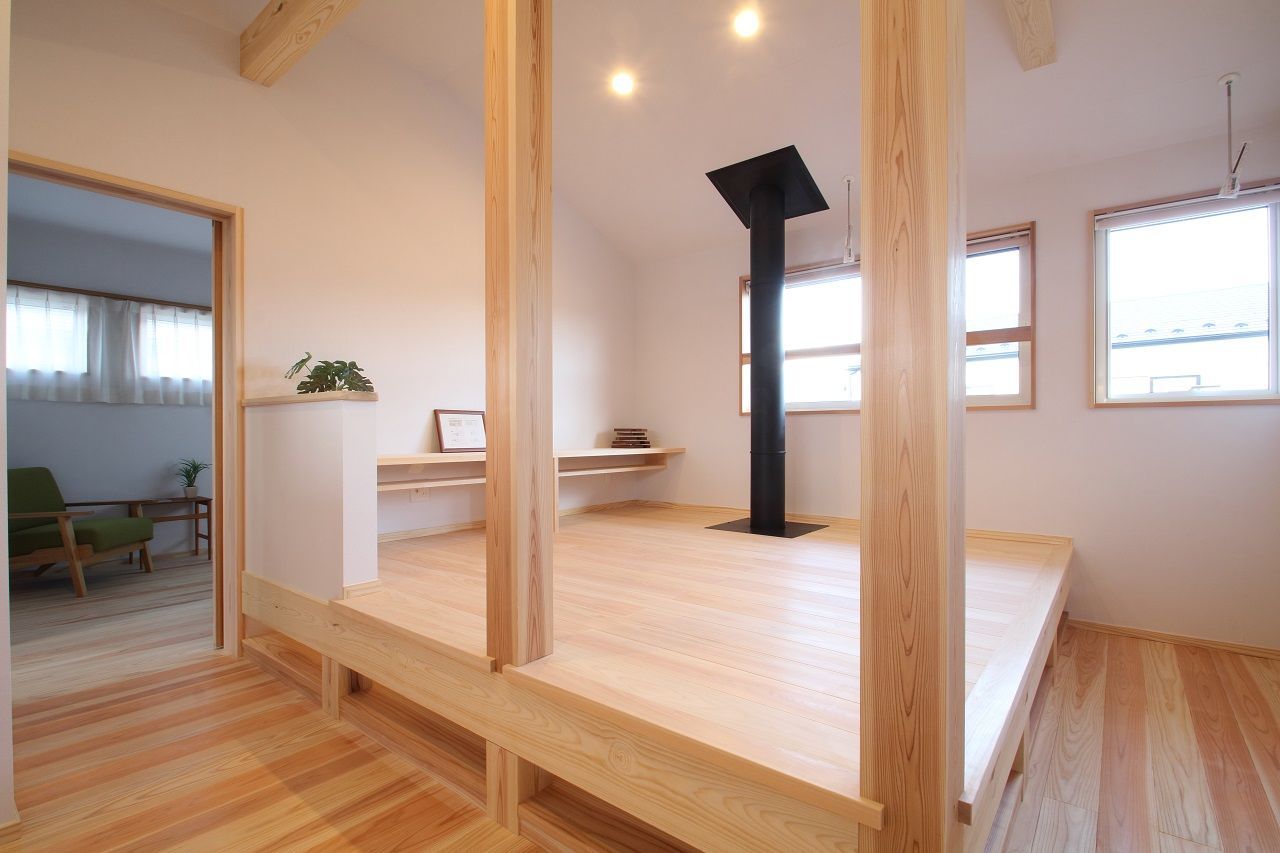 サイト工業　はぐくみの木の家(宮城・福島） 【3500万円/間取り図有】お風呂以外の住宅設備を親世帯と子世帯それぞれに設けた2世帯住宅の住まいの建築実例画像7