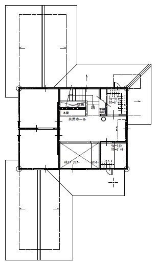 サイト工業　はぐくみの木の家(宮城・福島） 【2300万円台/間取り図有】家事動線と収納力を重視した、スッキリと暮らせる住まいの間取り図（3LDK）2階