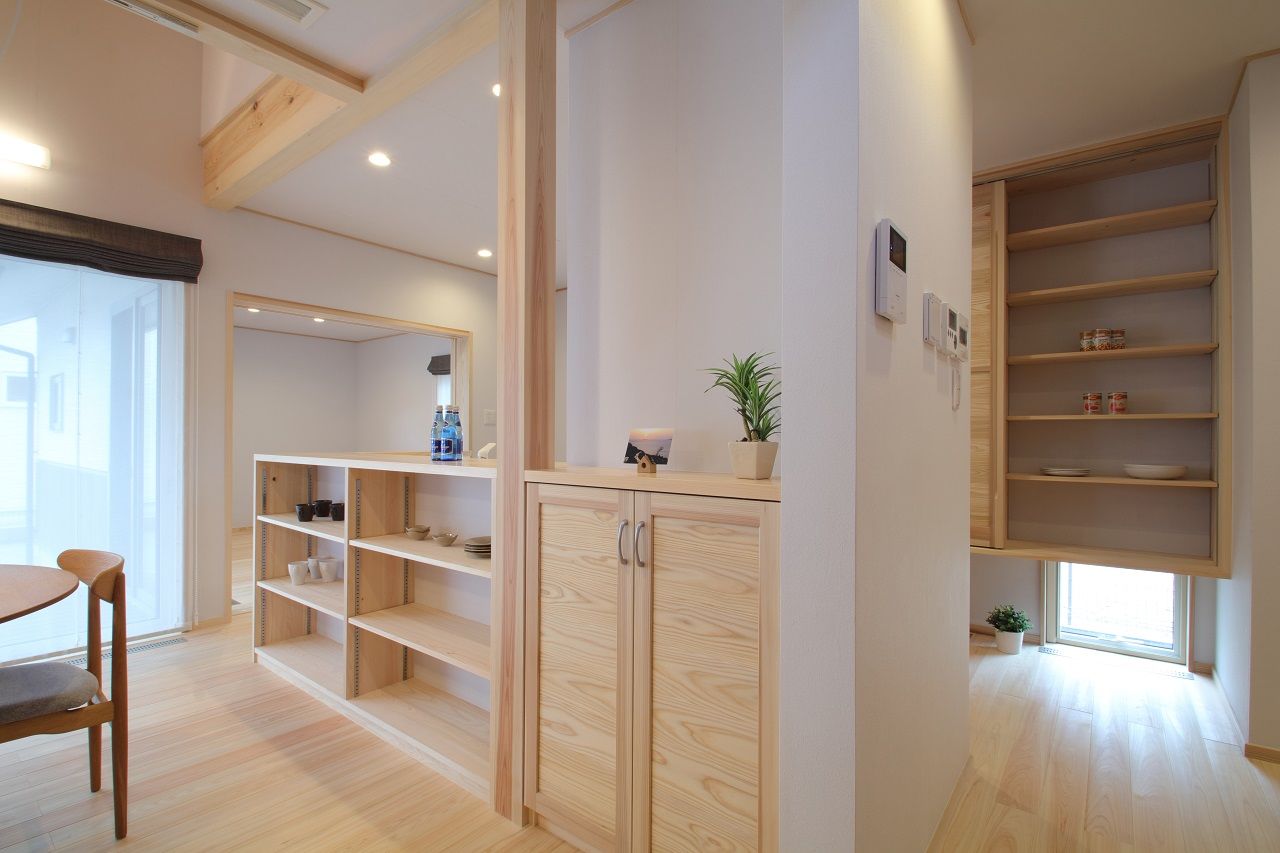 サイト工業　はぐくみの木の家(宮城・福島） 【2300万円台/間取り図有】家事動線と収納力を重視した、スッキリと暮らせる住まいの建築実例画像3