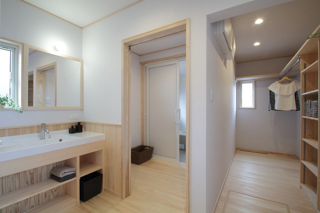 サイト工業　はぐくみの木の家(宮城・福島） 【2300万円台/間取り図有】家事動線と収納力を重視した、スッキリと暮らせる住まいの建築実例画像4