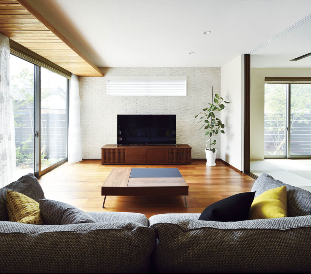 住友林業 【間取り図有/テラス】家の内も外も子どもたちの遊び場　大空間・大開口でのびのび快適にの建築実例画像5