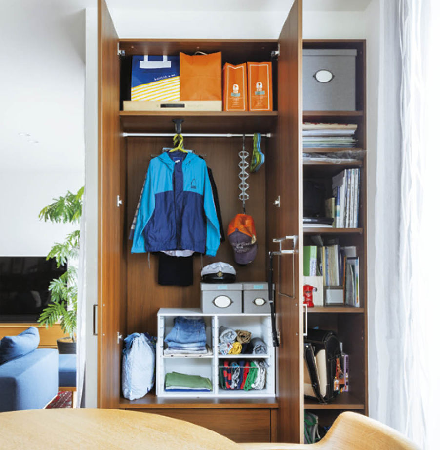 住友林業 【40坪台/間取り図有/収納】収納の工夫で家族全員が片付け上手　仕事で忙しい夫人の家事も楽にの建築実例画像3