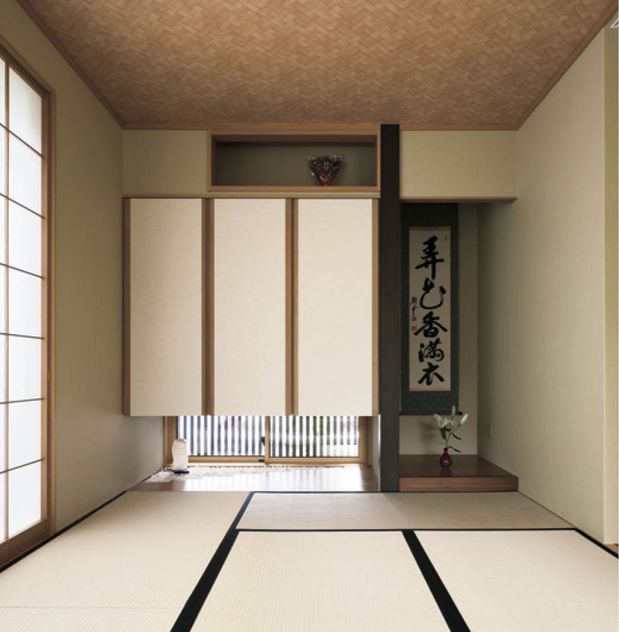 住友林業 【約40坪/間取り図有/ウッドデッキ】南に開けた高台ゆえの光と風、眺望　自然の心地よさを楽しめる家の建築実例画像2