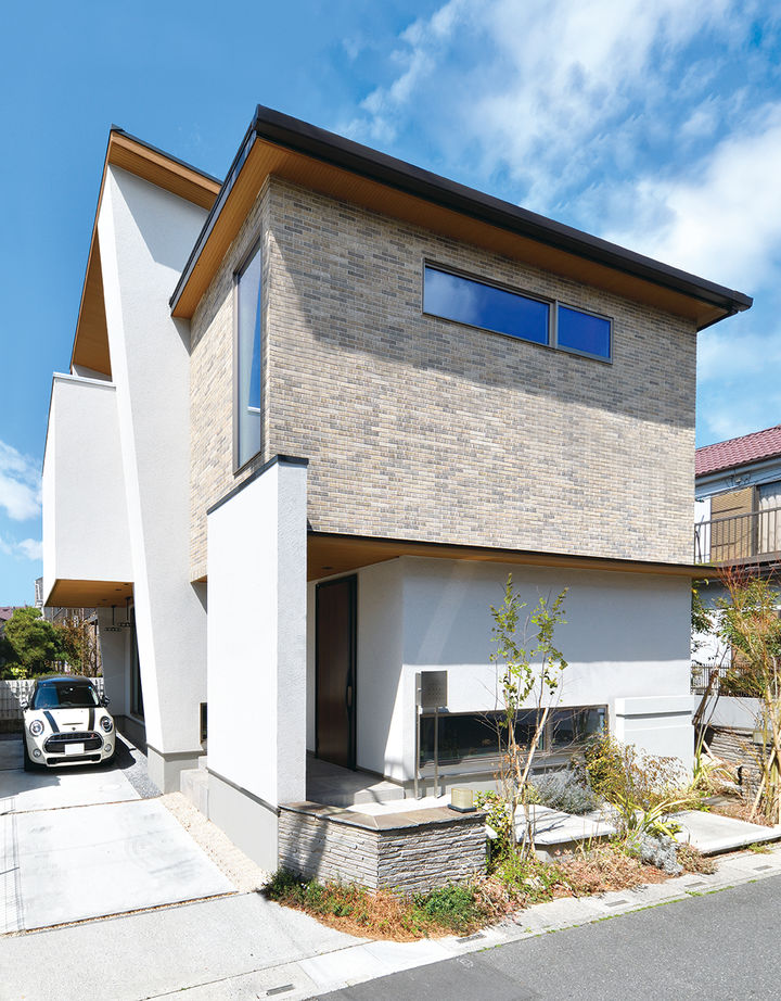 住友林業 【約40坪/間取り図有/2階リビング】プライバシーを守りながら叶えた大開口から空を眺める2階リビングの建築実例画像10