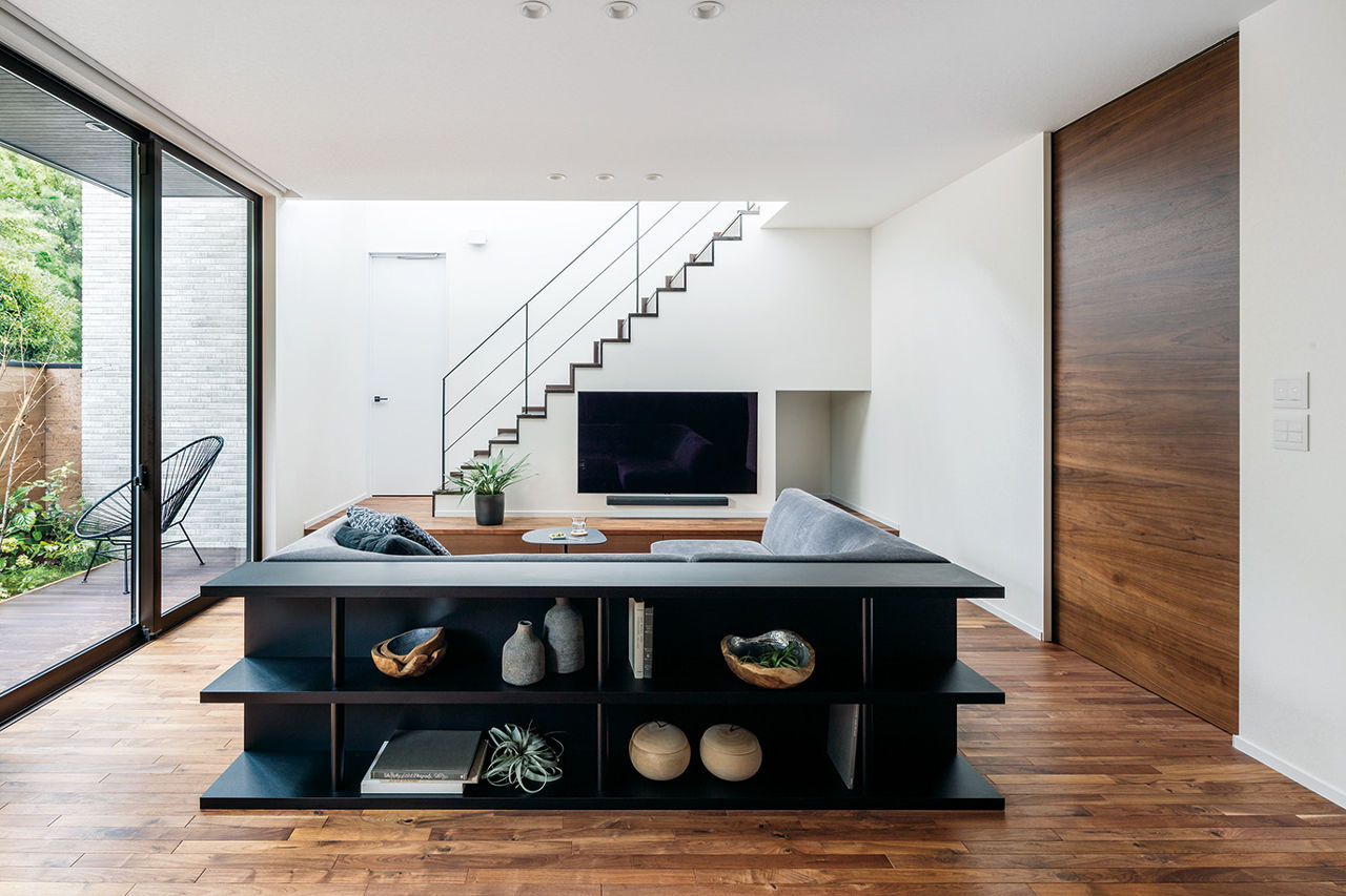 住友林業 【40坪台/間取り図有/書庫】たっぷりの採光と落ち着きを両立。四季の表情を存分に愉しむ暮らしの建築実例画像3