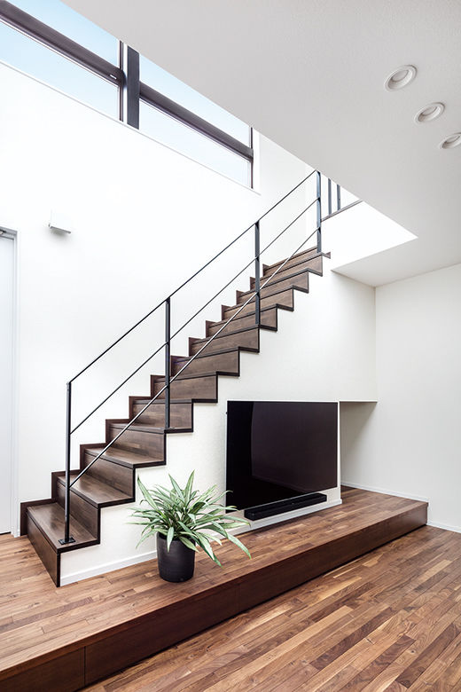 住友林業 【40坪台/間取り図有/書庫】たっぷりの採光と落ち着きを両立。四季の表情を存分に愉しむ暮らしの建築実例画像6