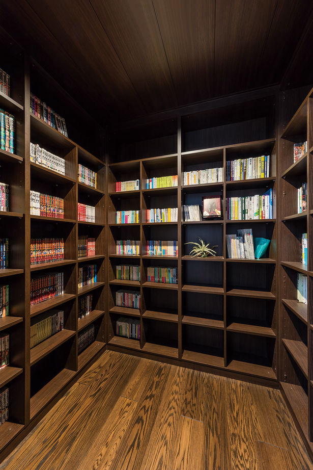 住友林業 【40坪台/間取り図有/書庫】たっぷりの採光と落ち着きを両立。四季の表情を存分に愉しむ暮らしの建築実例画像9