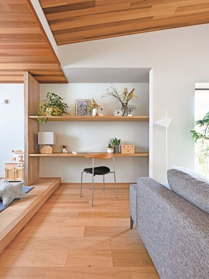 住友林業 【30坪台/間取り図有/ウッドデッキ】バルコニーを「庭」として楽しむ。2階LDKの家の建築実例画像3