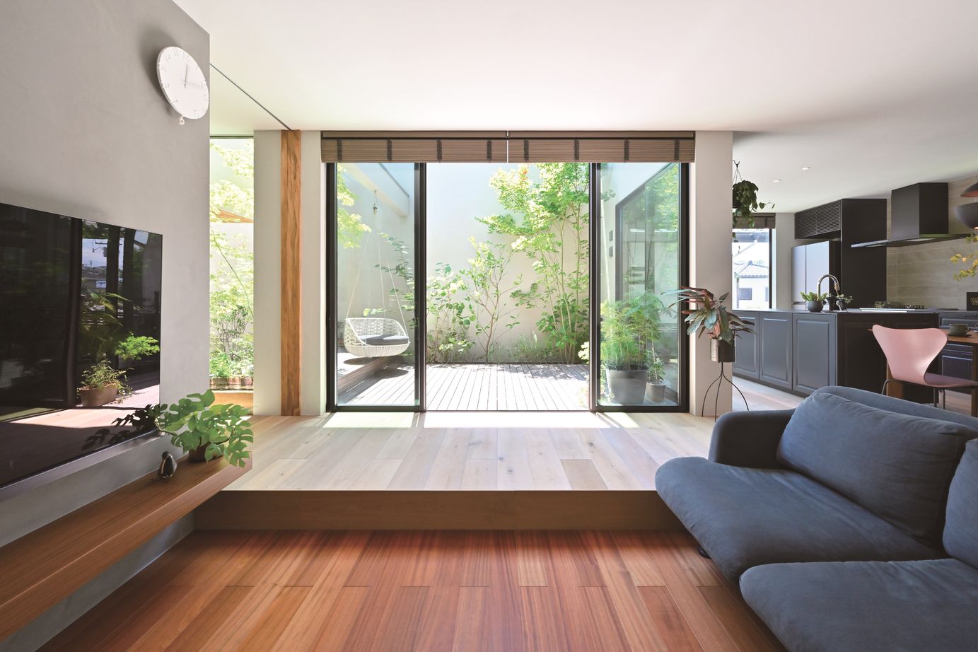 住友林業 光・風・緑を暮らしに取り込むコートハウスの建築実例画像2