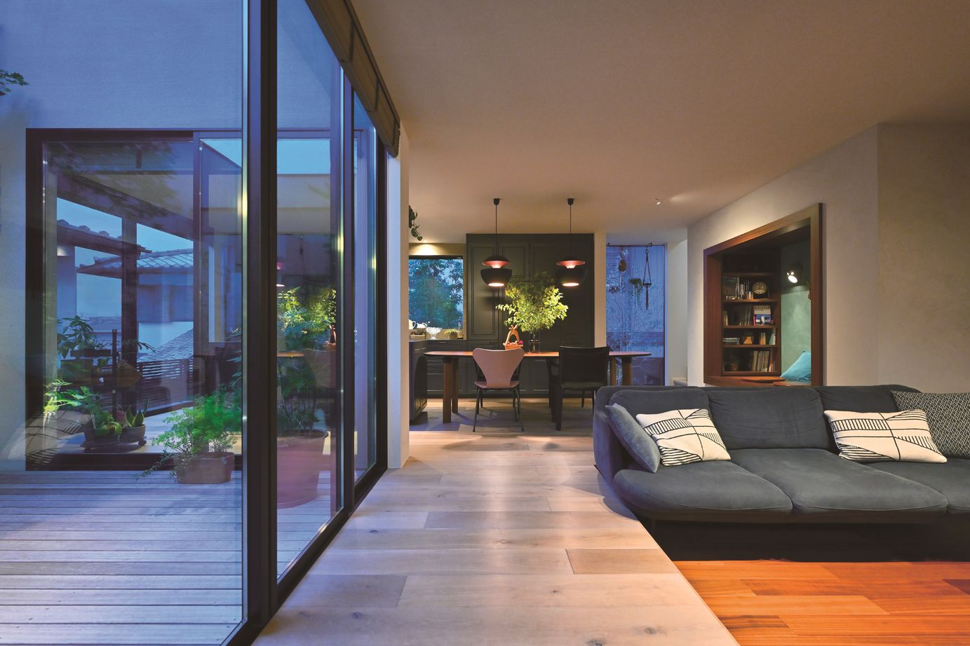 住友林業 光・風・緑を暮らしに取り込むコートハウスの建築実例画像5