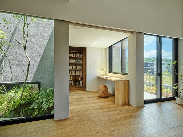 住友林業 四季折々の表情を楽しむ中庭のある平屋の建築実例画像5