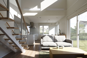 一条工務店 開放的な白い空間を楽しみながら、スマートに暮らす。家にかかるライフサイクルコストを抑えるの建築実例画像3