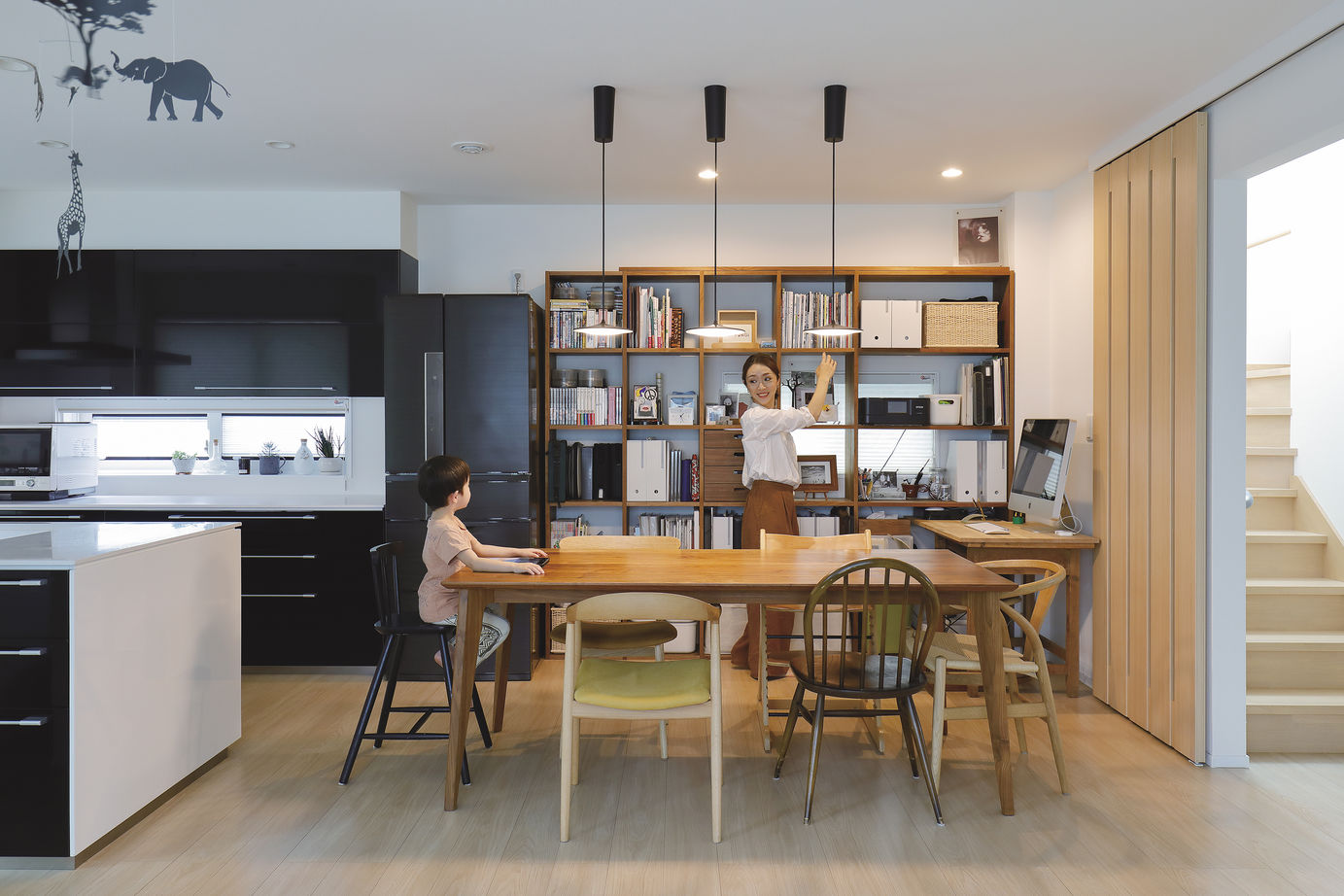 一条工務店 土間を広く、こだわりの趣味空間の建築実例画像5