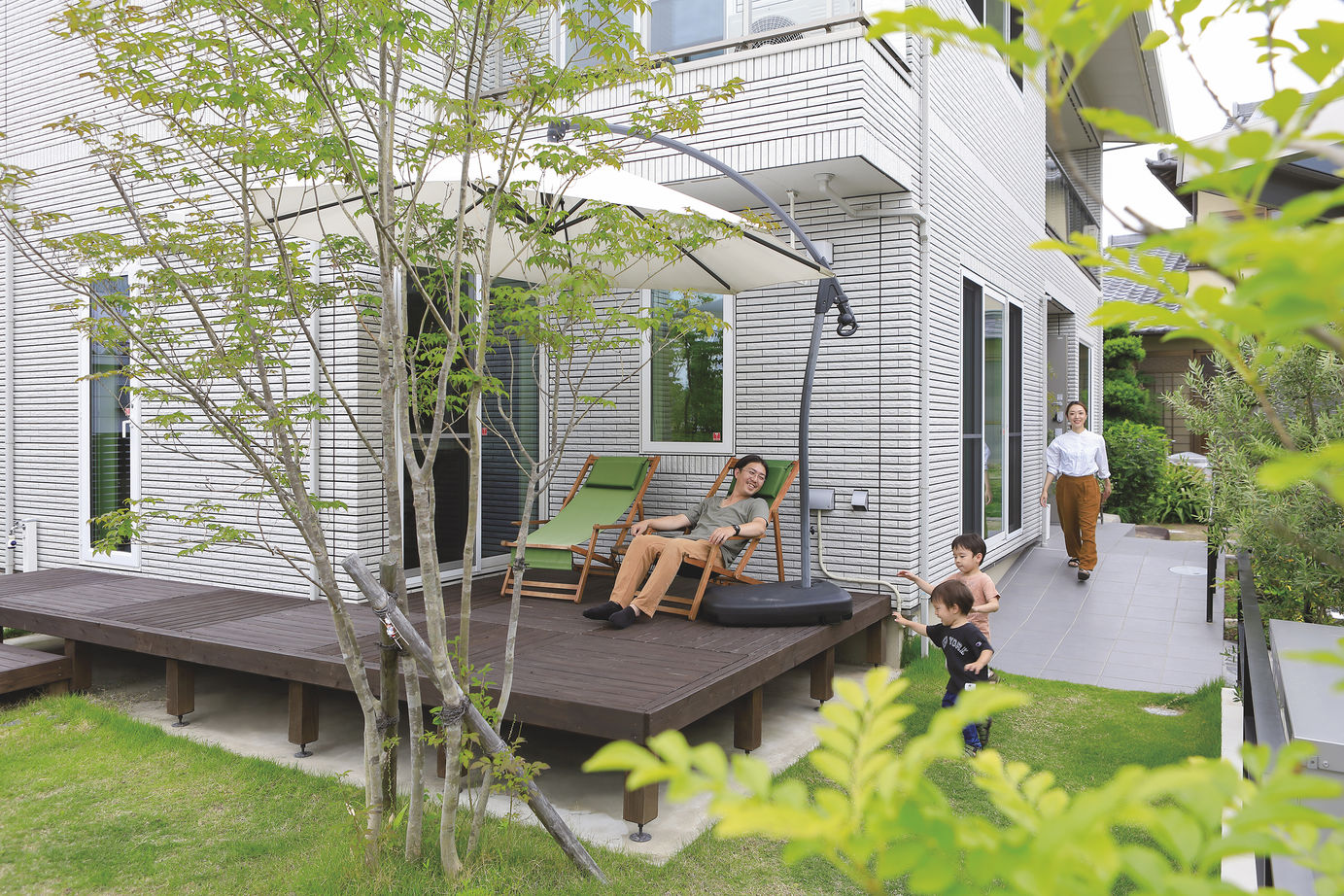 一条工務店 土間を広く、こだわりの趣味空間の建築実例画像7