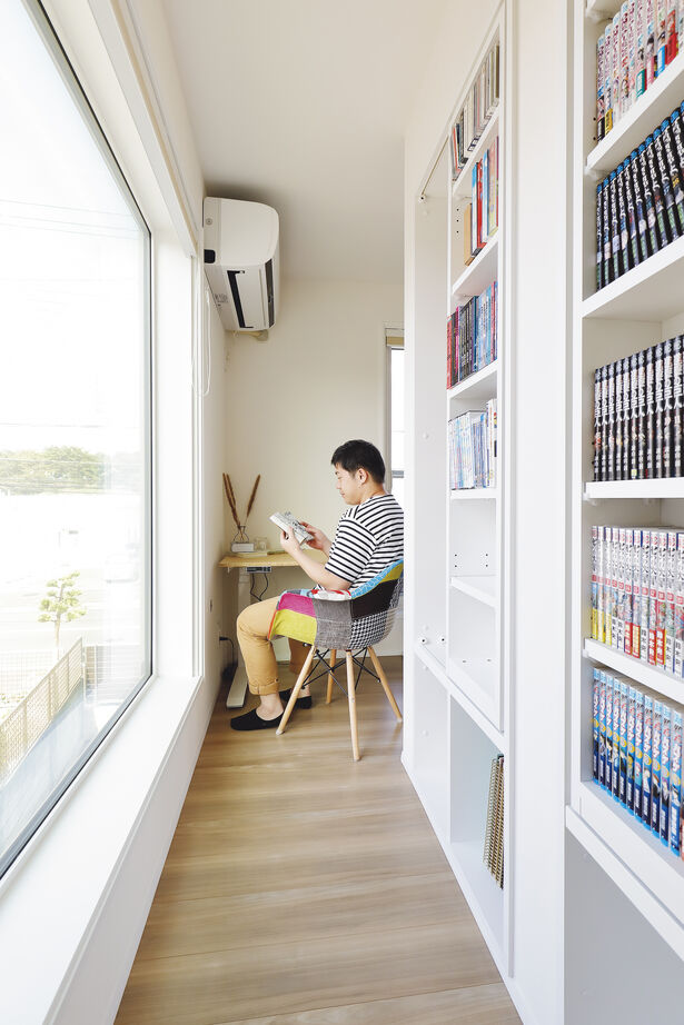 一条工務店 猫もよろこぶ暖かさ。大きな吹き抜けのある開放的な住まいの建築実例画像14