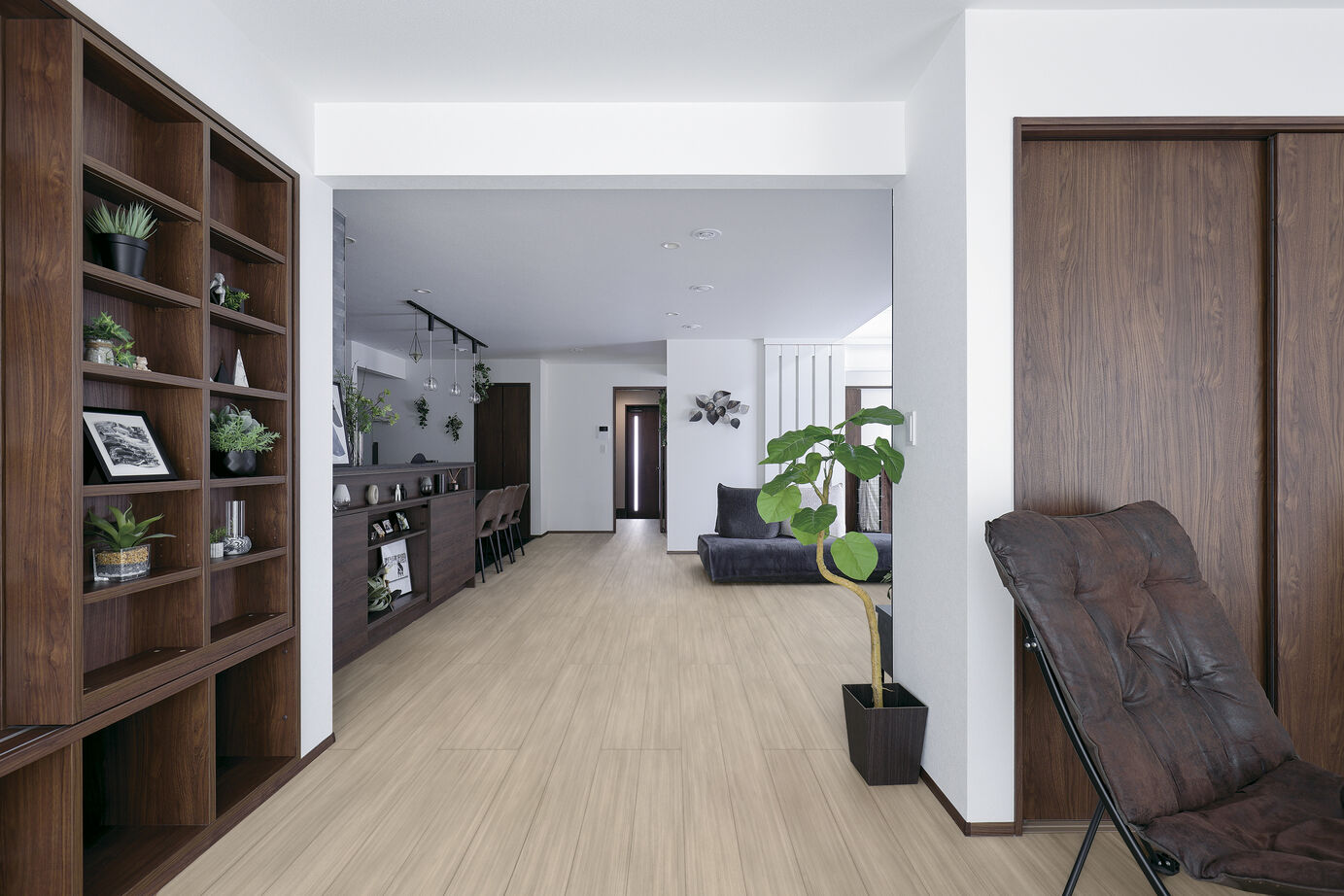 一条工務店 床暖房＋大空間で実現、大型犬との快適な日々の建築実例画像4