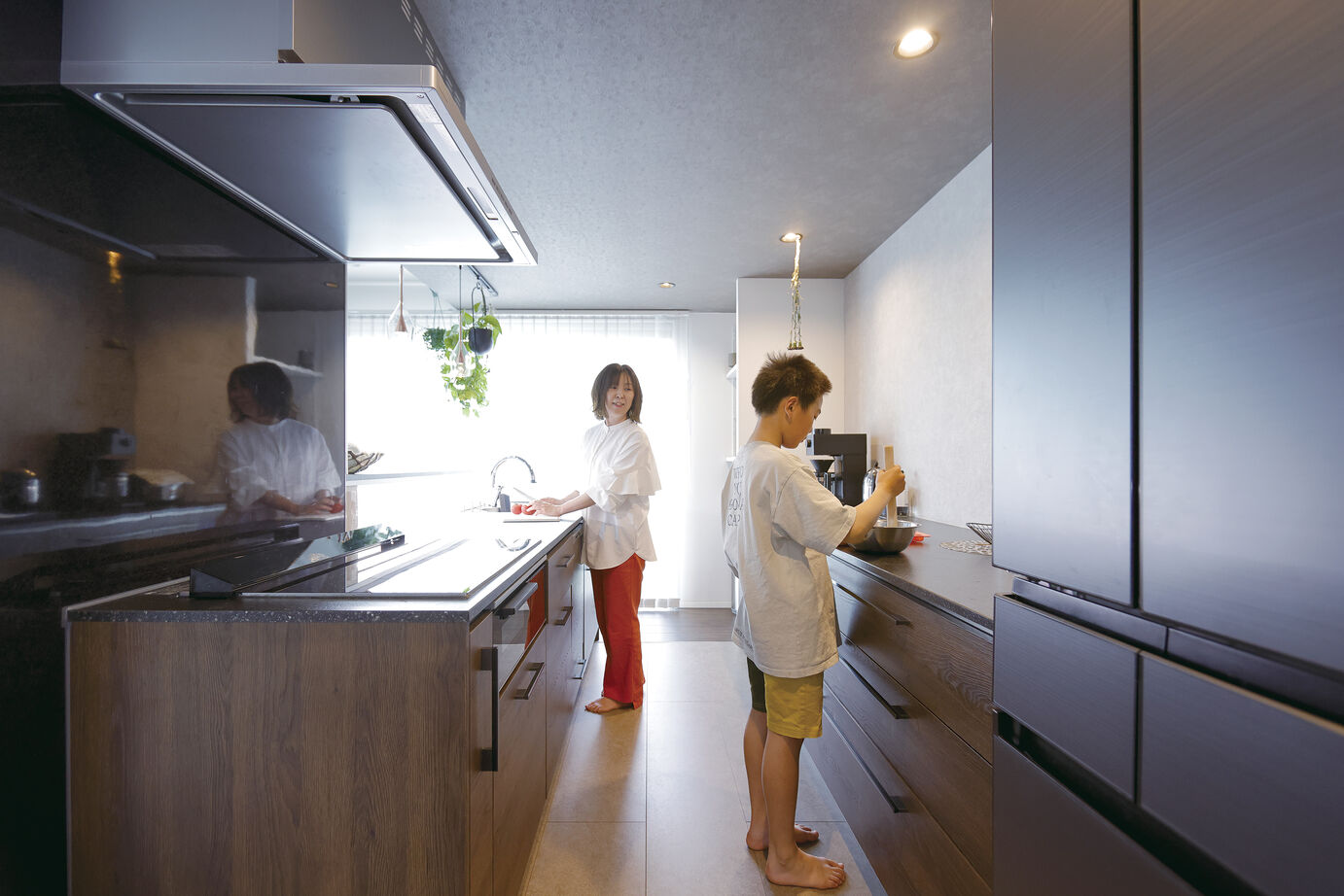 一条工務店 全館空調で毎日爽やかな空気。広々LDKに家族が集う平屋の建築実例画像3