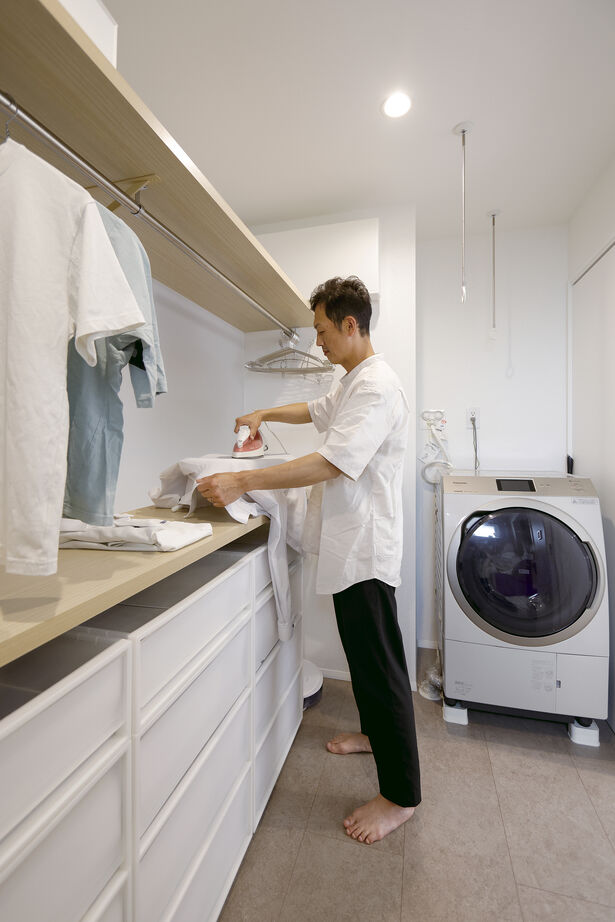 一条工務店 全館空調で毎日爽やかな空気。広々LDKに家族が集う平屋の建築実例画像5