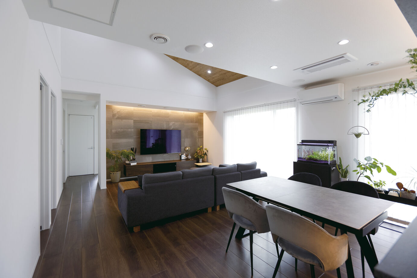 一条工務店 全館空調で毎日爽やかな空気。広々LDKに家族が集う平屋の建築実例画像7