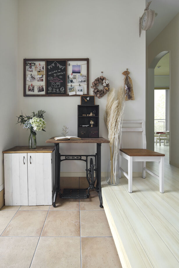 一条工務店 お気に入りの雑貨が並ぶ「ナチュラルテイストの家」の建築実例画像2