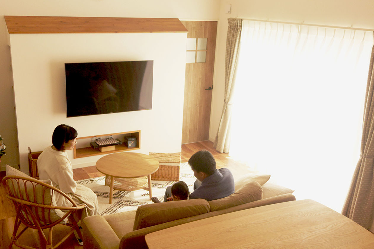 楽屋 【遥楽荘/ナチュラル/本体価格2,000～2,499万円/40.7坪】の建築実例画像3