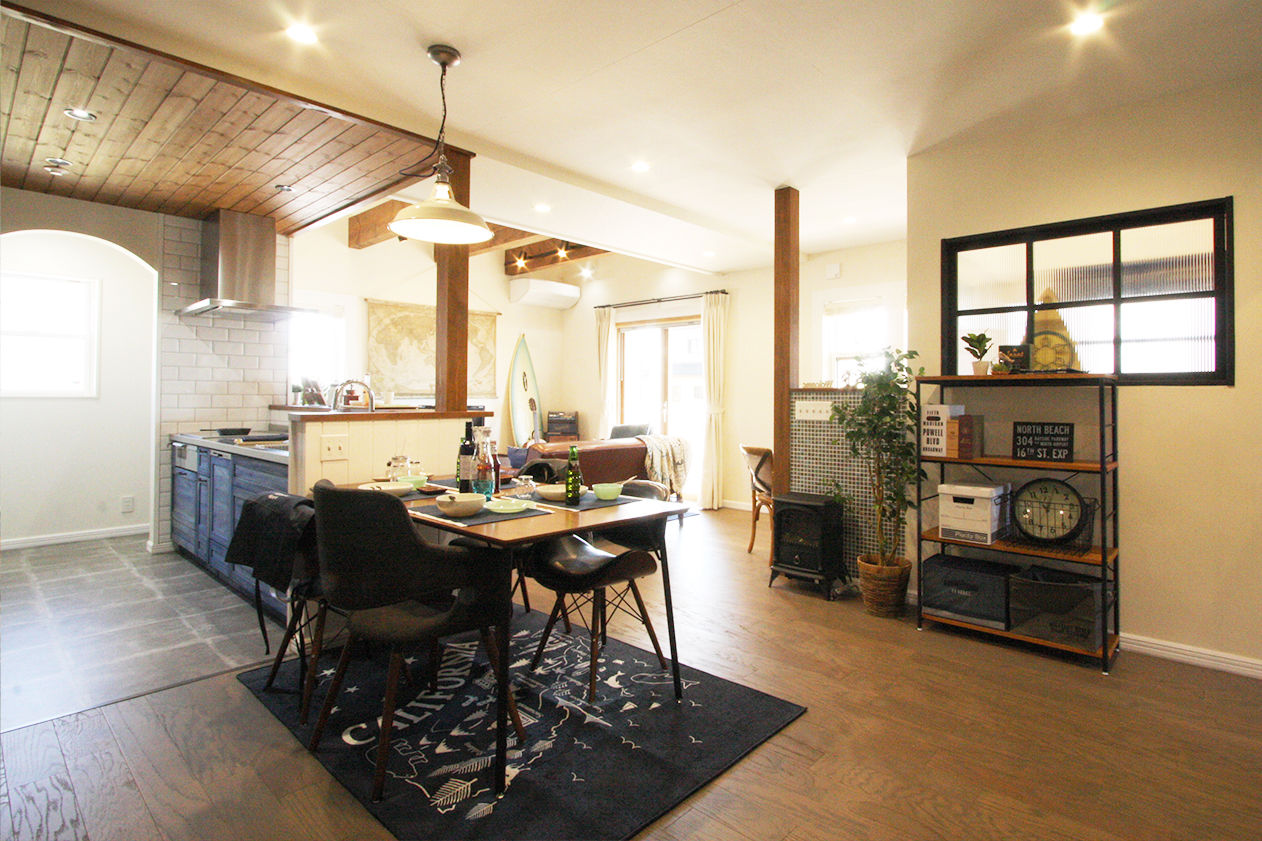 楽屋 【渚楽荘/サーファーズハウス/本体価格2,000～2,499万円/47坪】の建築実例画像4