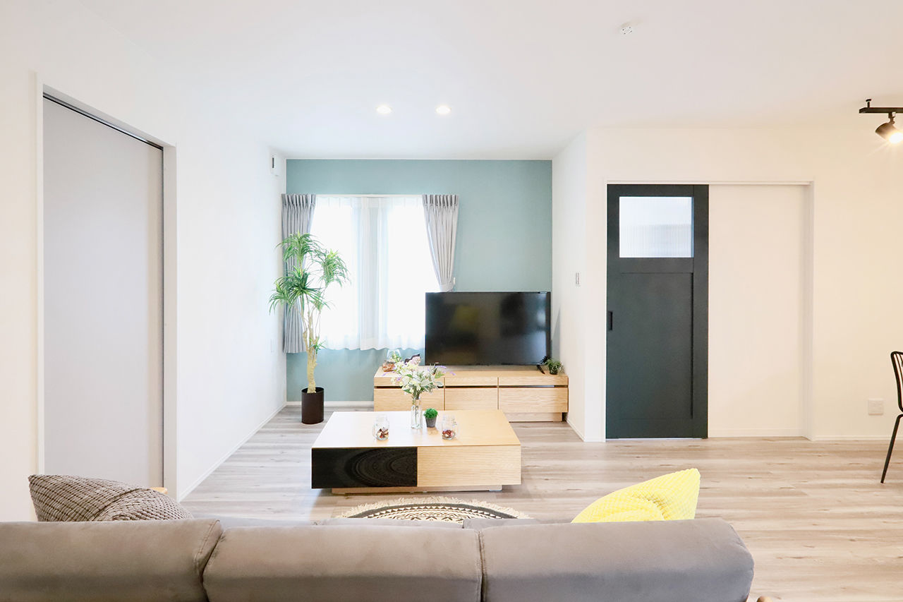 ニッカのいえ 【1000万円台/間取り図】将来は終の棲家として。変形角地を生かした1LDKのコンパクトな平屋の建築実例画像2