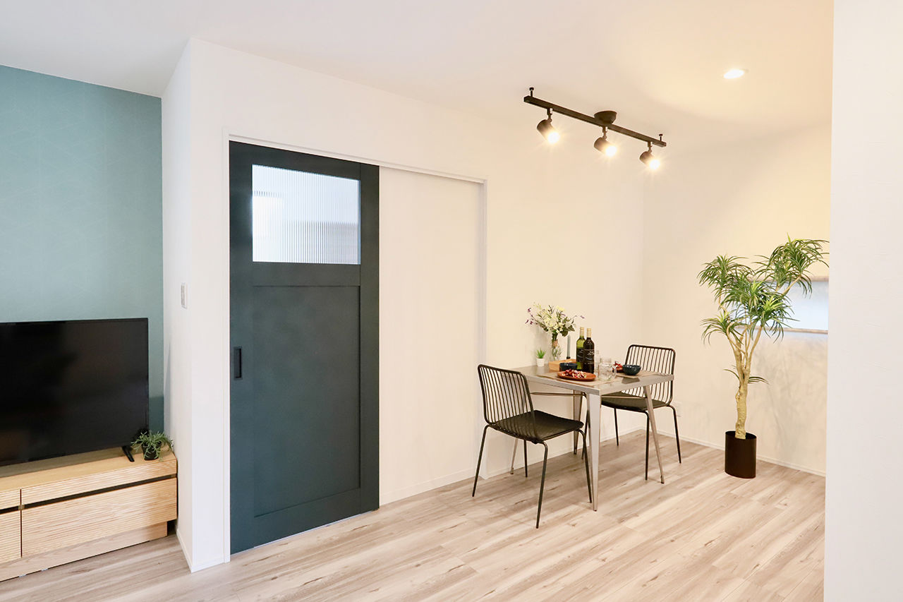 ニッカのいえ 【1000万円台/間取り図】将来は終の棲家として。変形角地を生かした1LDKのコンパクトな平屋の建築実例画像4