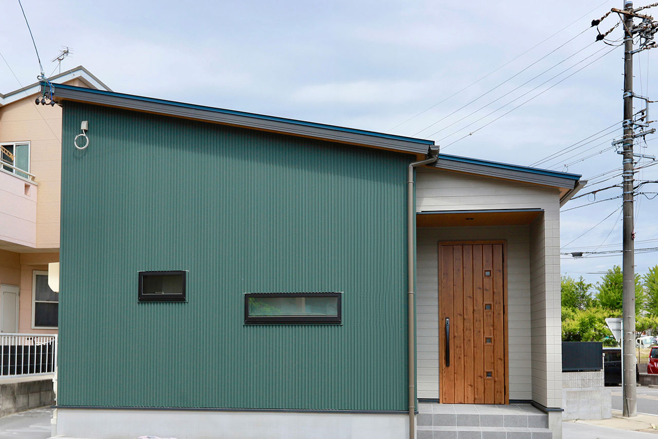 ニッカのいえ 【1000万円台/間取り図】将来は終の棲家として。変形角地を生かした1LDKのコンパクトな平屋の建築実例画像10