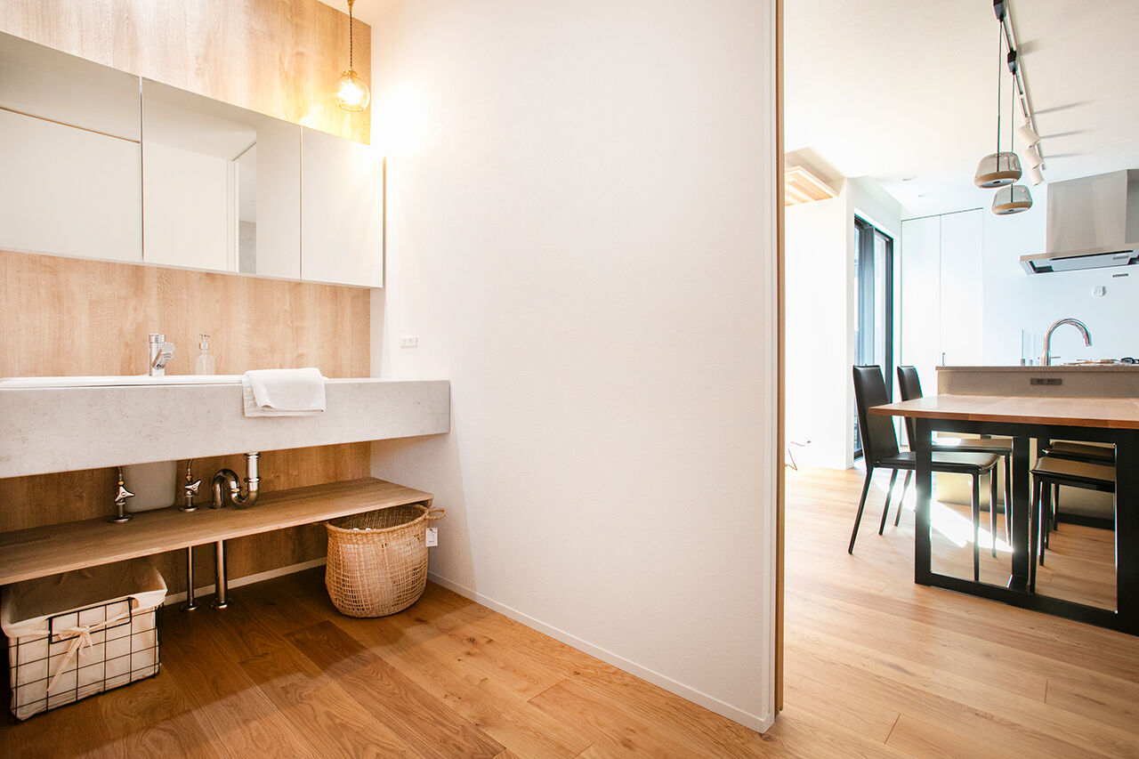 LIGhome 小牧・春日井(リグホーム) 【間取り図有｜2200万円台｜3LDK｜中庭】収納たっぷり！ホテルライクなL字型の家の建築実例画像4