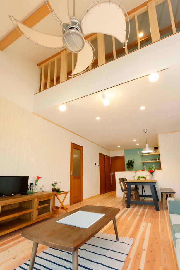 LIGhome 小牧・春日井(リグホーム) 【1000万円台｜30坪台｜アメリカン】平屋っぽいデザインがおしゃれ！秘密基地のような2階建ての家の建築実例画像2