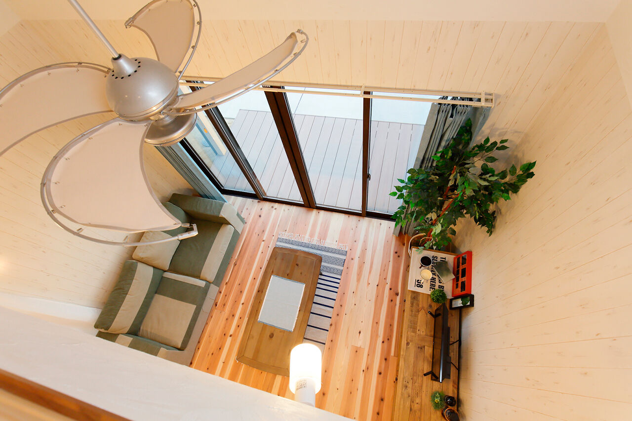 LIGhome 小牧・春日井(リグホーム) 【1000万円台｜30坪台｜アメリカン】平屋っぽいデザインがおしゃれ！秘密基地のような2階建ての家の建築実例画像6