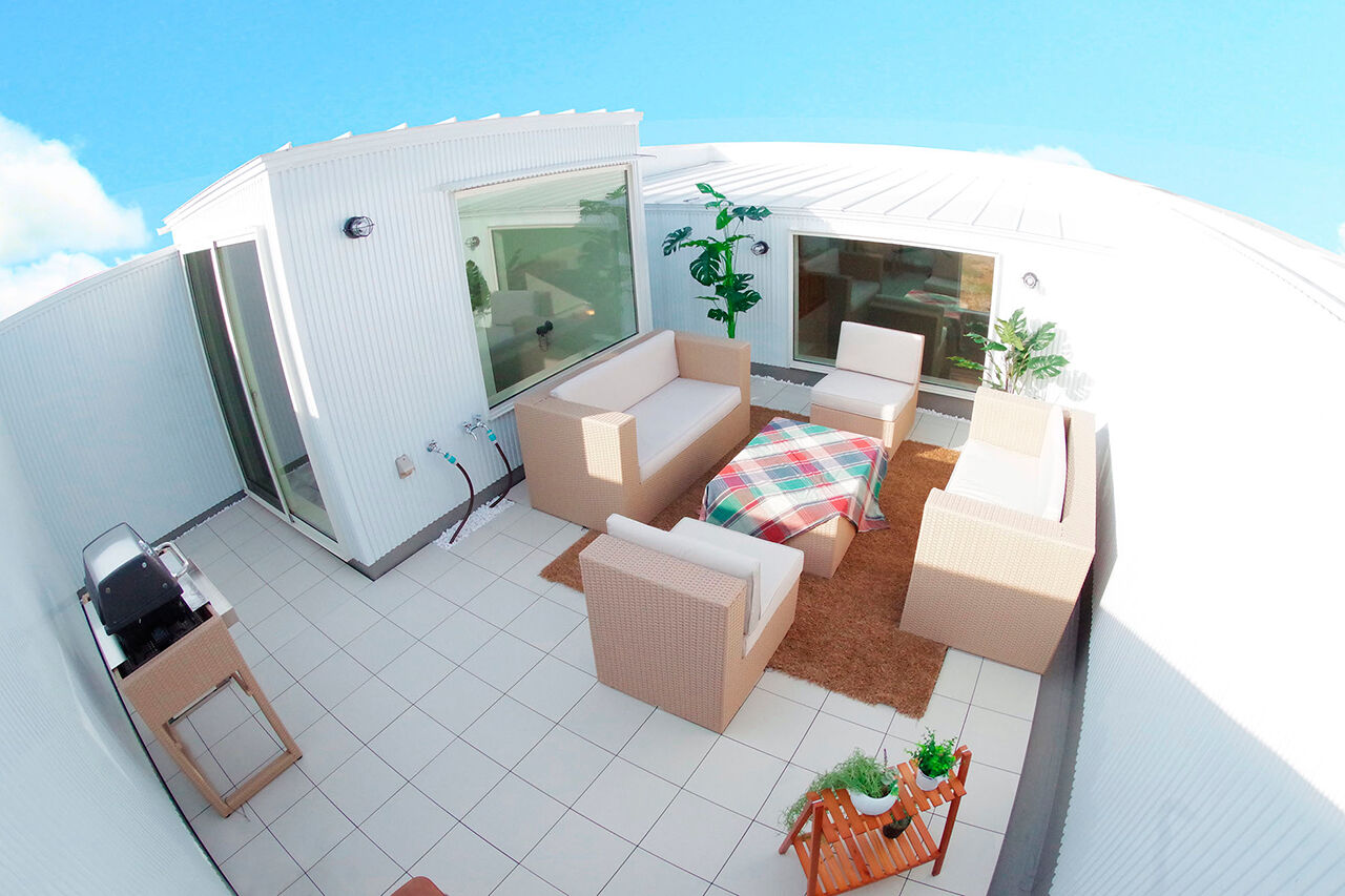 LIGhome 小牧・春日井(リグホーム) 【間取り図有｜2000万円台｜30坪台｜ルーフバルコニー】ここはリゾート？空とつながる屋上リビングのある家の建築実例画像3