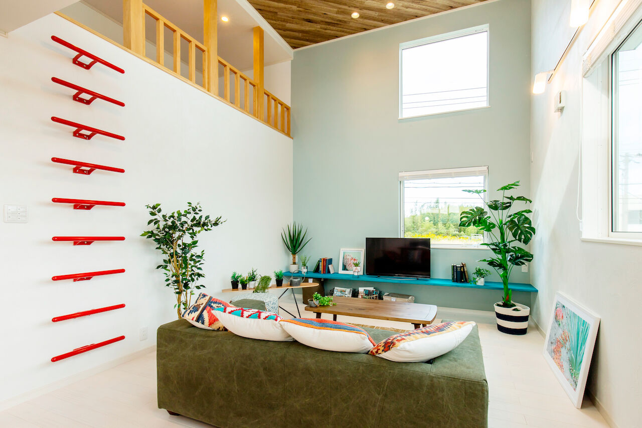 LIGhome 小牧・春日井(リグホーム) 【間取り図有｜2000万円台｜30坪台｜ルーフバルコニー】ここはリゾート？空とつながる屋上リビングのある家の建築実例画像5