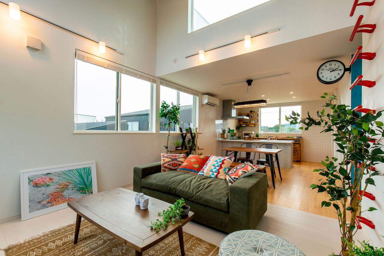 LIGhome 小牧・春日井(リグホーム) 【間取り図有｜2000万円台｜30坪台｜ルーフバルコニー】ここはリゾート？空とつながる屋上リビングのある家の建築実例画像6