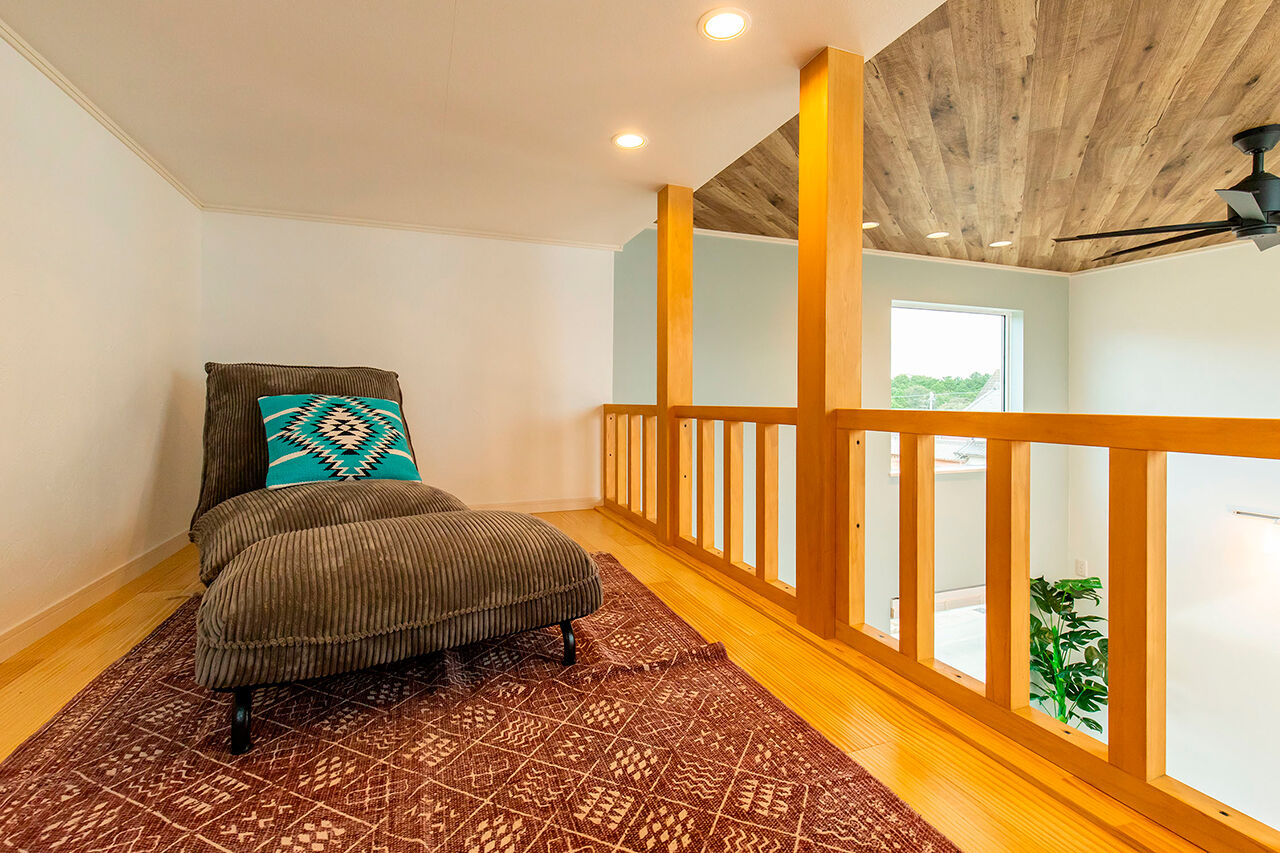 LIGhome 小牧・春日井(リグホーム) 【間取り図有｜2000万円台｜30坪台｜ルーフバルコニー】ここはリゾート？空とつながる屋上リビングのある家の建築実例画像7