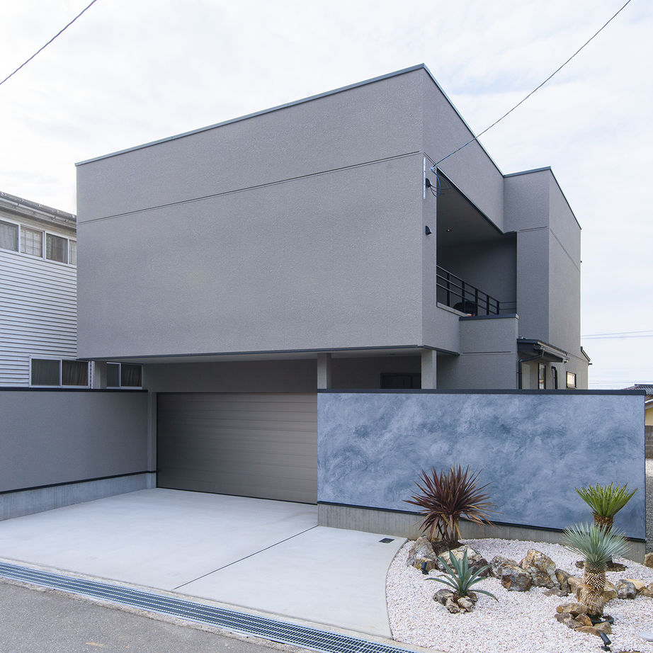 Suumo インナーガレージ 先進設備 大人の個人時間をたのしむ2階リビングの住まい Feeldesign の建築実例詳細 注文住宅