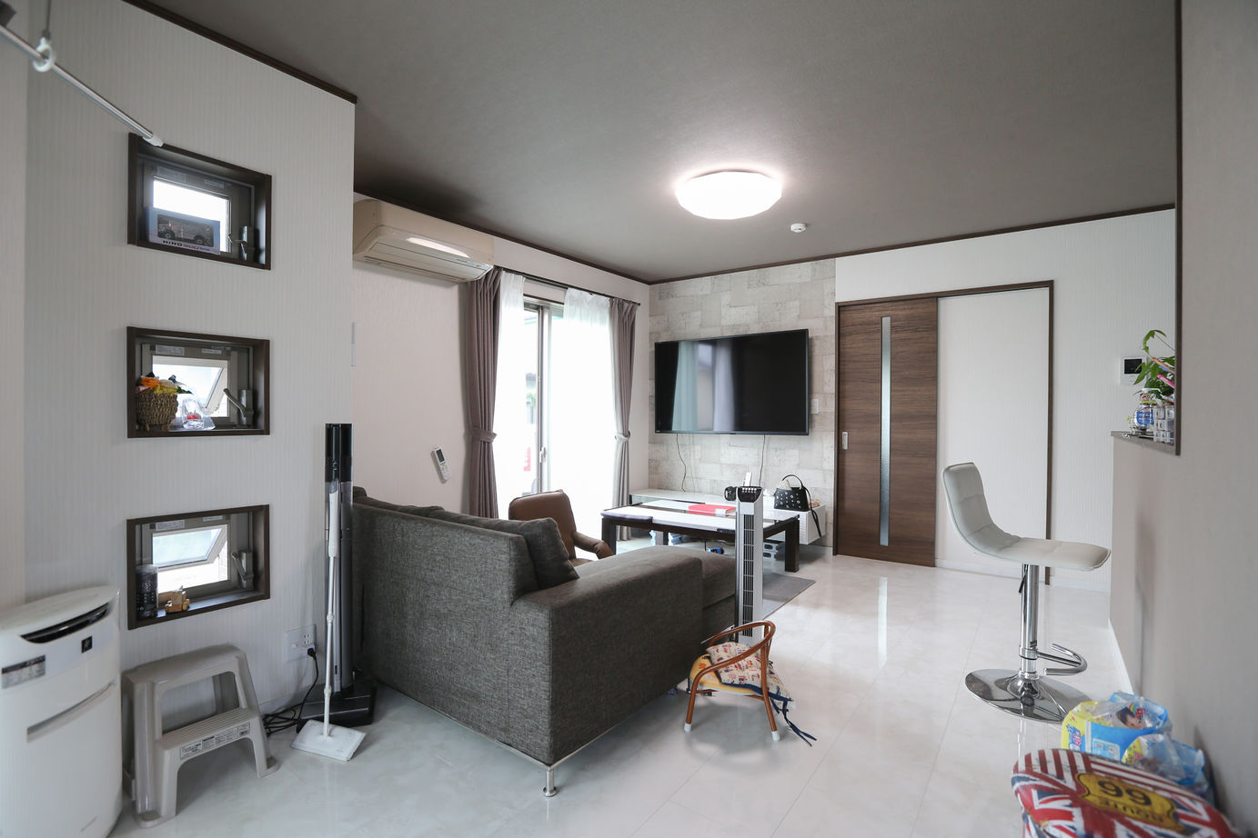 アイダ設計 【間取り図有/30坪台/テラス/耐震・耐火/小屋裏収納/玄関収納】ご主人の要望を詰め込んだ理想の住宅の建築実例画像6