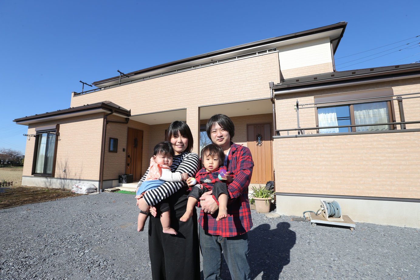 アイダ設計 【二世帯分離型/間取り図有/家事ラク動線】子どもとペットのことを考えたオール電化の二世帯住宅の建築実例画像5