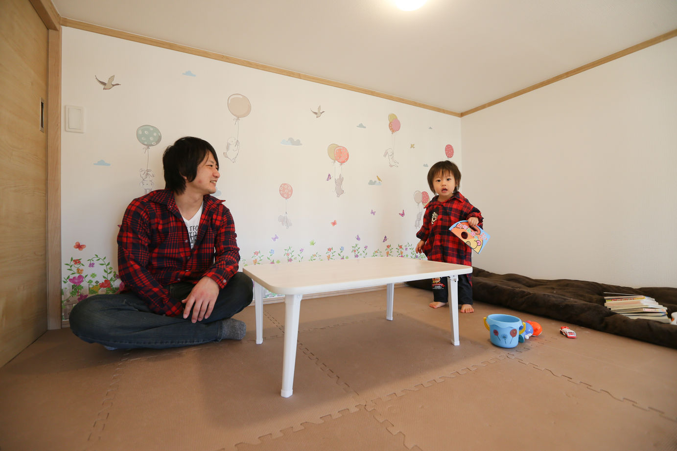 アイダ設計 【二世帯分離型/間取り図有/家事ラク動線】子どもとペットのことを考えたオール電化の二世帯住宅の建築実例画像9