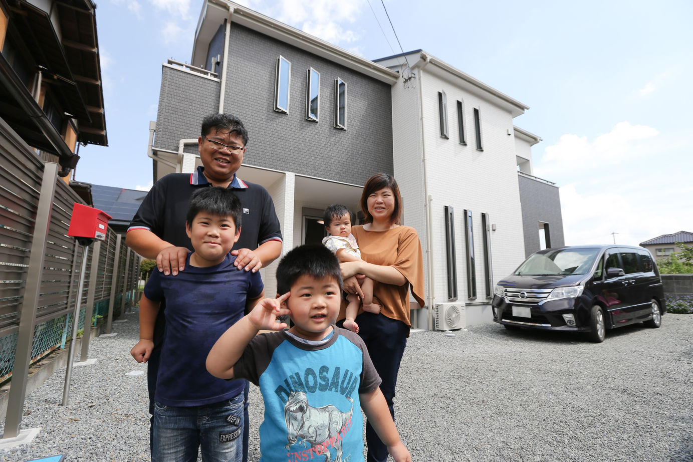 アイダ設計 【間取り図有/30坪台/ウッドデッキ/5LDK＋小屋裏収納】子どもたちの成長を視野に入れた収納十分な横長の家の建築実例画像6