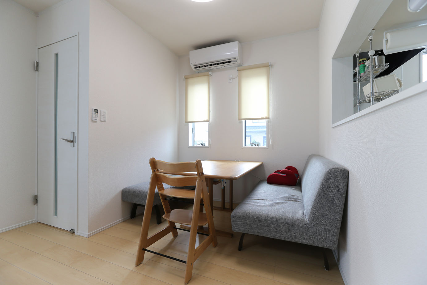 アイダ設計 【間取り図有/2階建て/20坪台/小屋裏収納】子育てにも快適　日当たりの良さをそのまま活かした設計の建築実例画像10