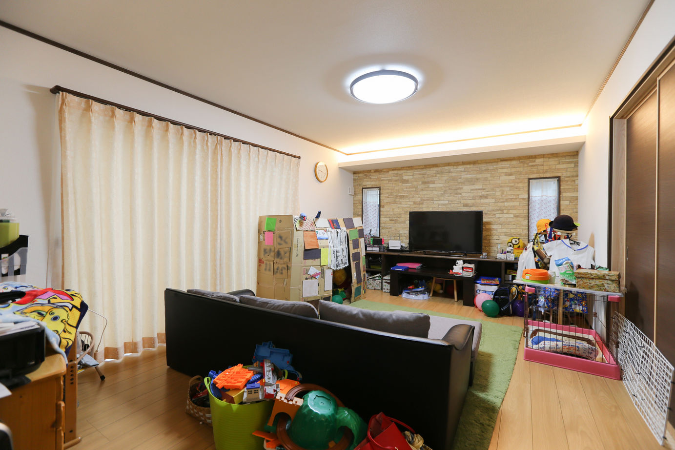 アイダ設計 【間取り図有/アイランドキッチン/30坪台/4LDK】価格で諦めることのない理想とこだわりを叶えた家づくりの建築実例画像1