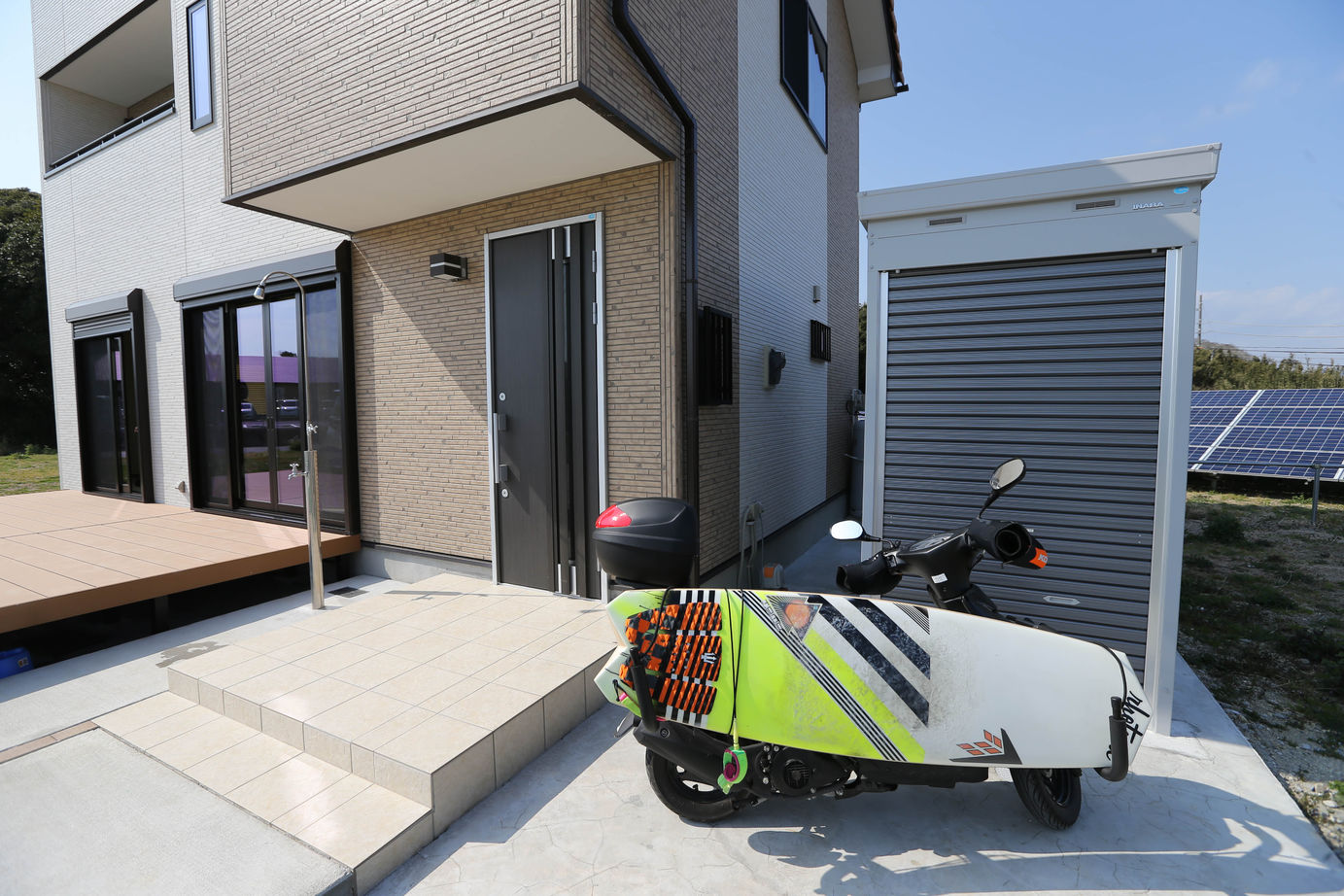 アイダ設計 【リゾートライフ/間取り図有/20坪台/趣味】家族で休暇を過ごす海前の別荘の建築実例画像5